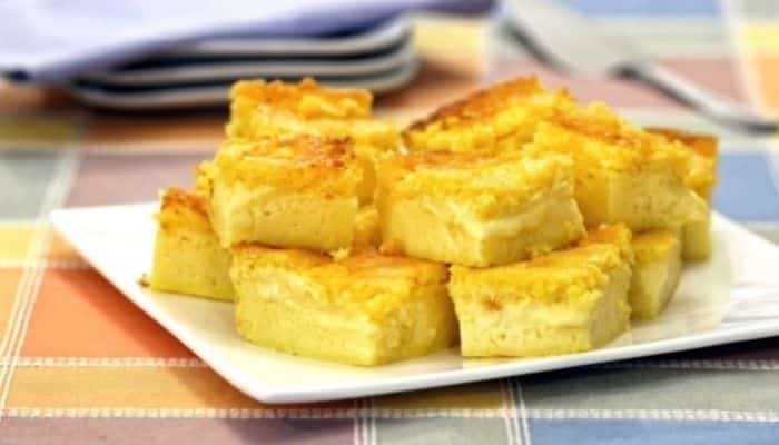 Receita de Bolo de milho Cremoso e Recheado