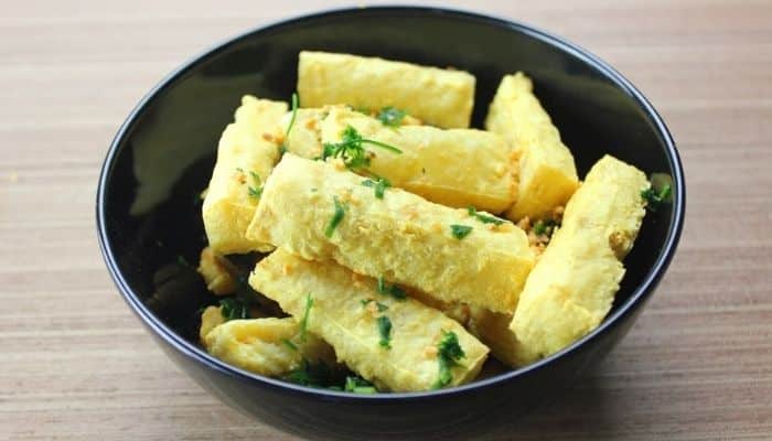 Como Fazer Polenta Fit de Grão de Bico