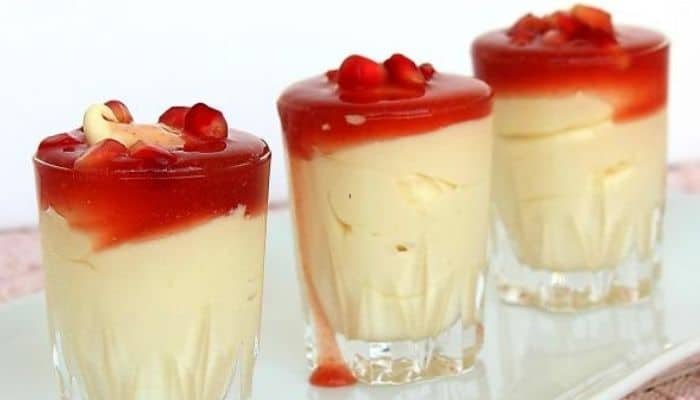 Mousse de Leite Ninho com Morango Faça Ainda Hoje