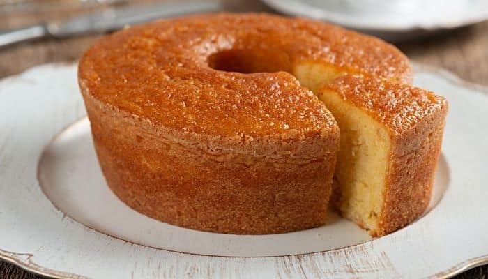 Bolo de Fubá Cremoso