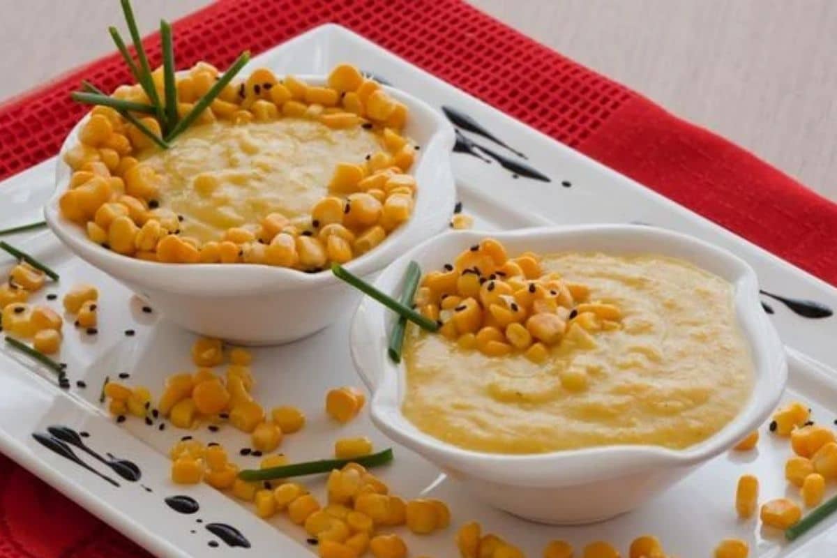 Receita de Creme de Milho