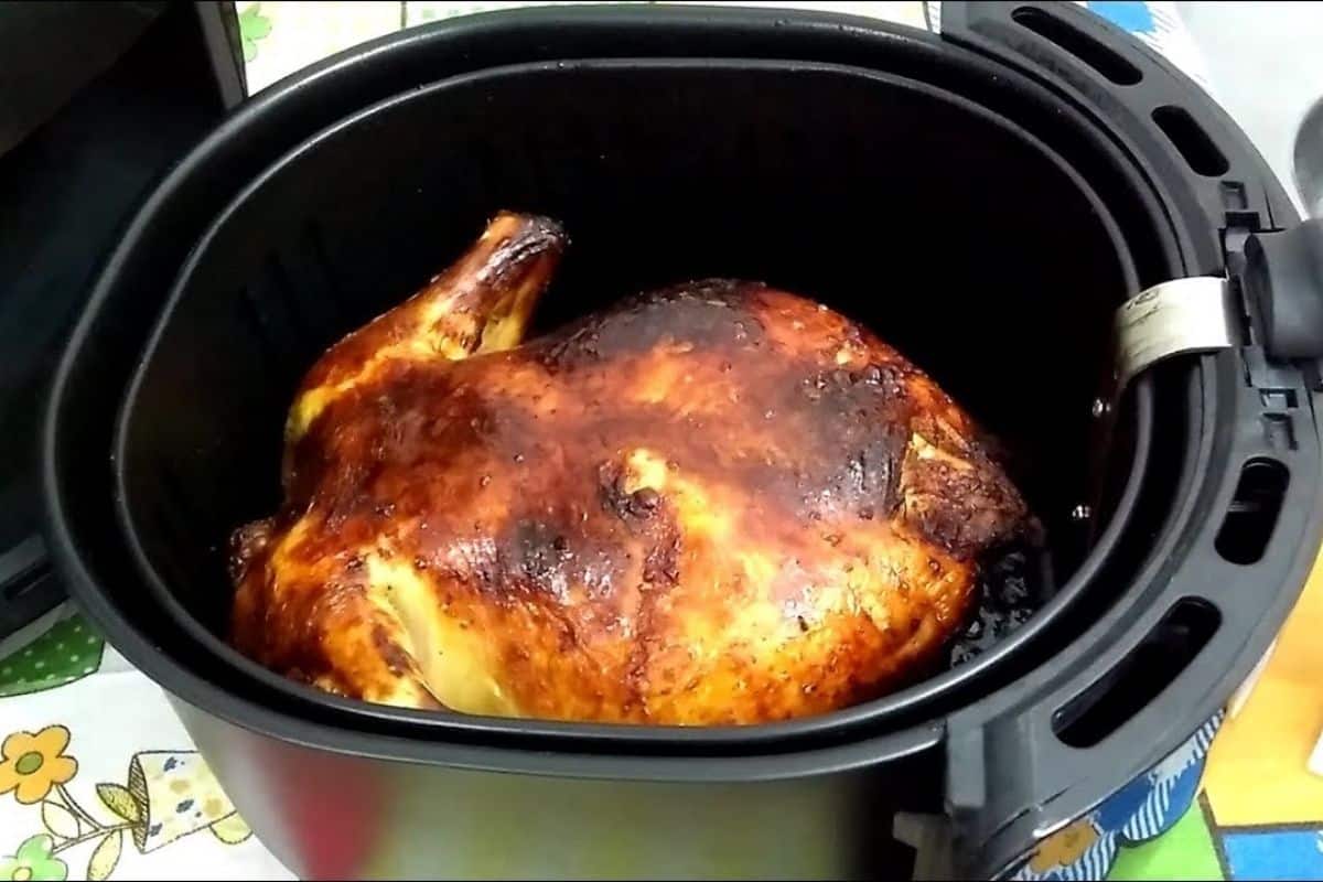 Frango Inteiro na Airfryer