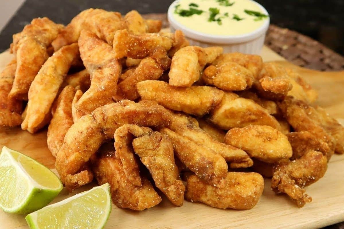 Isca de Peixe na Airfryer