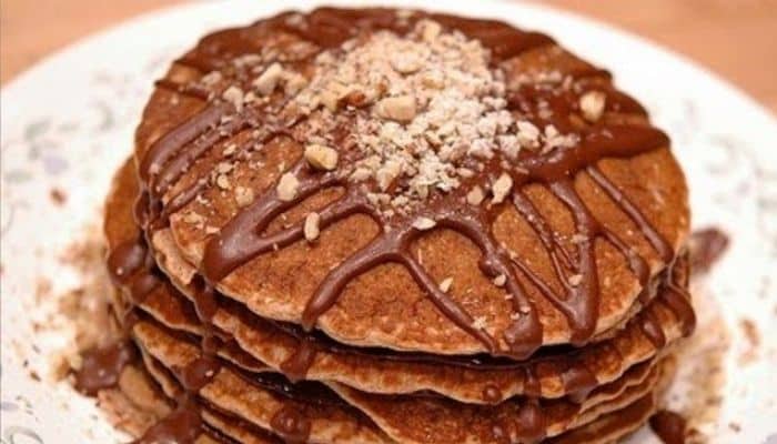 Panqueca de Whey de Chocolate  Super Fácil de Fazer