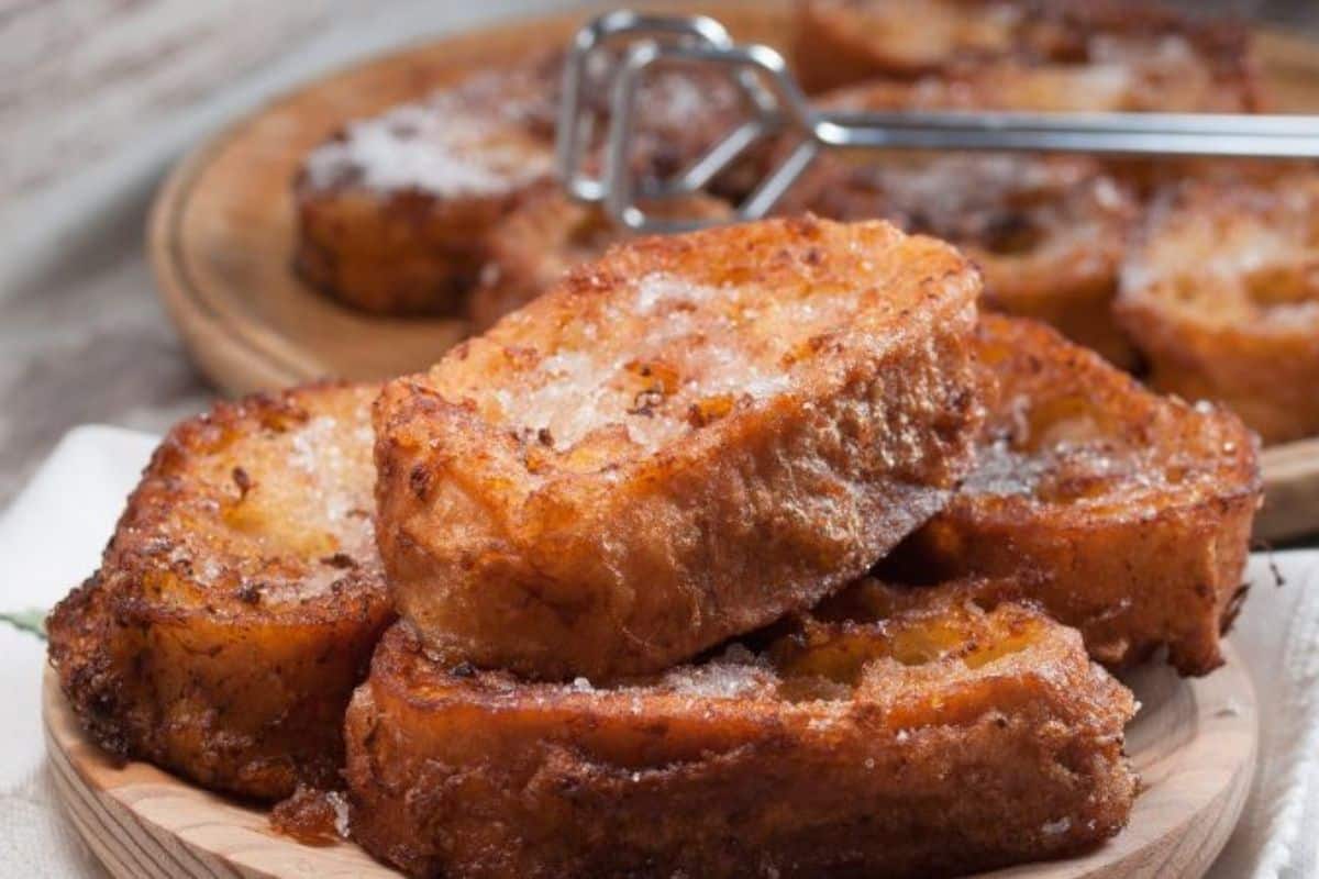Rabanada na Airfryer