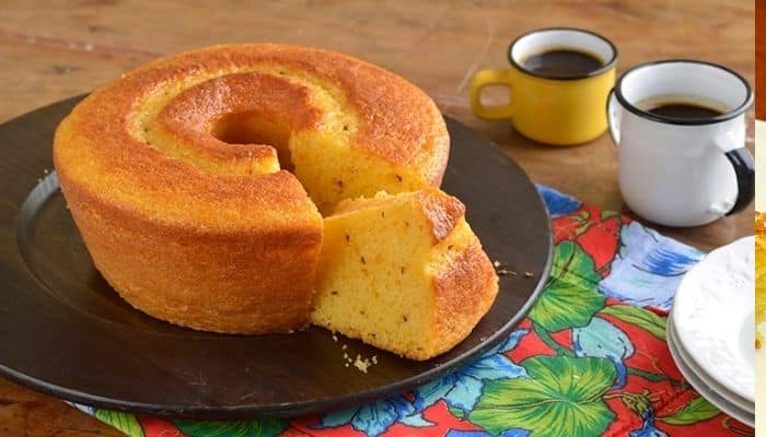 Receita de Bolo de Fubá