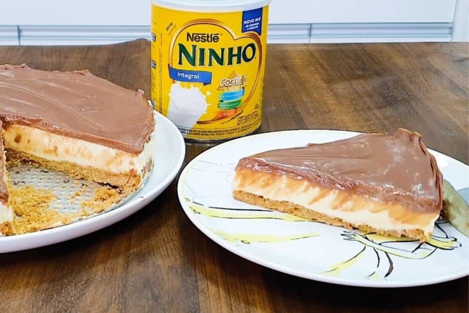 Como Fazer Torta Mousse de Ninho