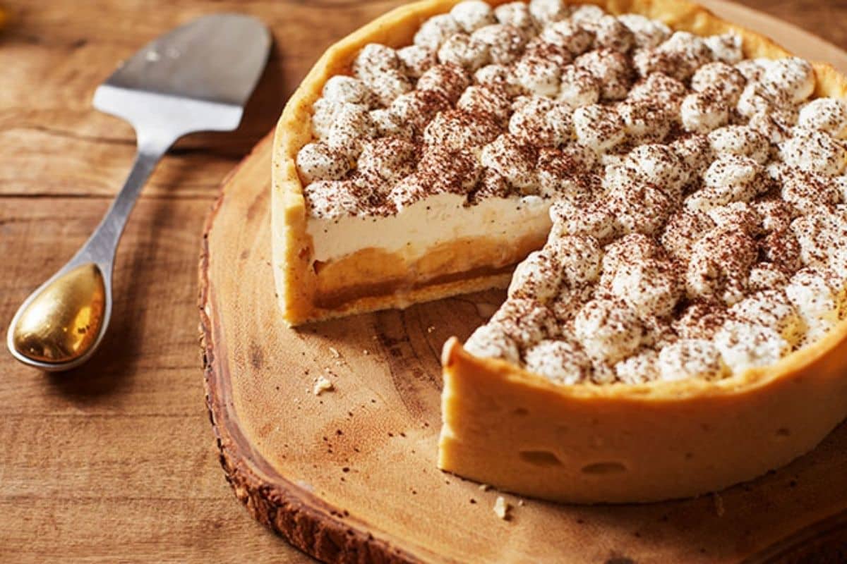 Torta de Banana Banoffee a favorita da Jade Picon
