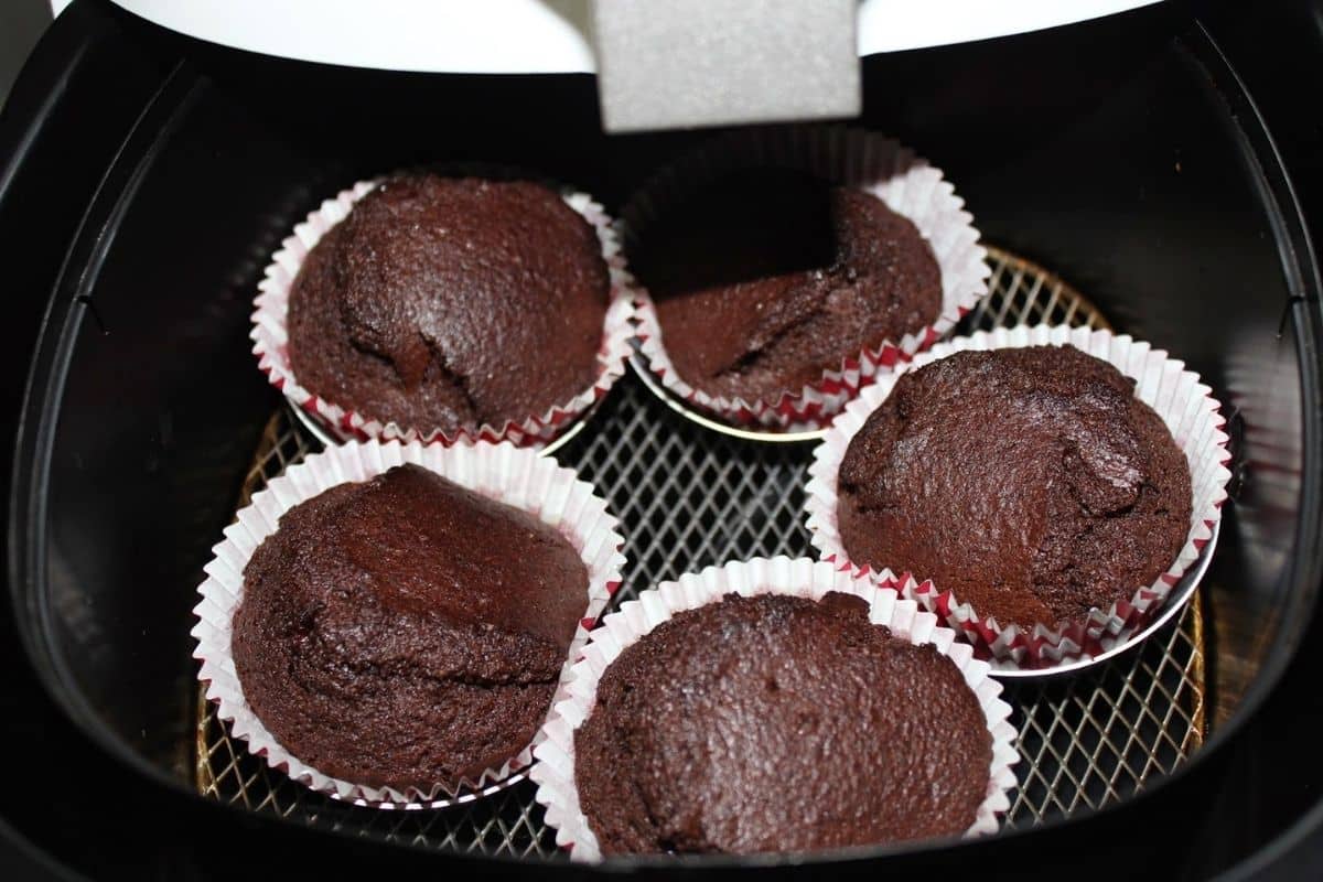 Cupcake na Airfryer