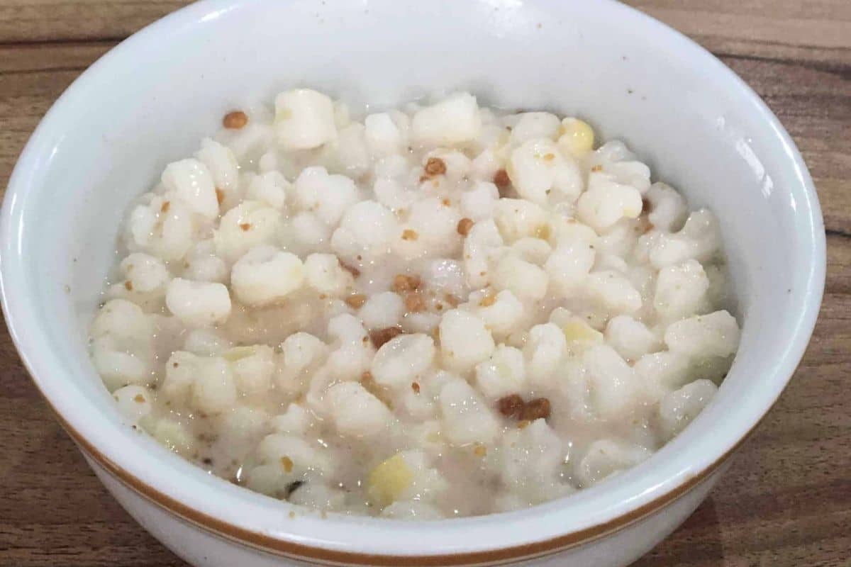 Canjica Cremosa sem Lactose