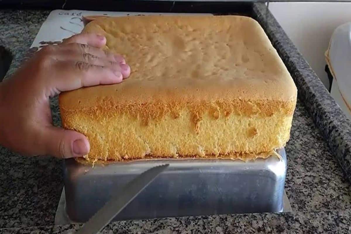 Bolo Pão de Ló Fácil de Fazer