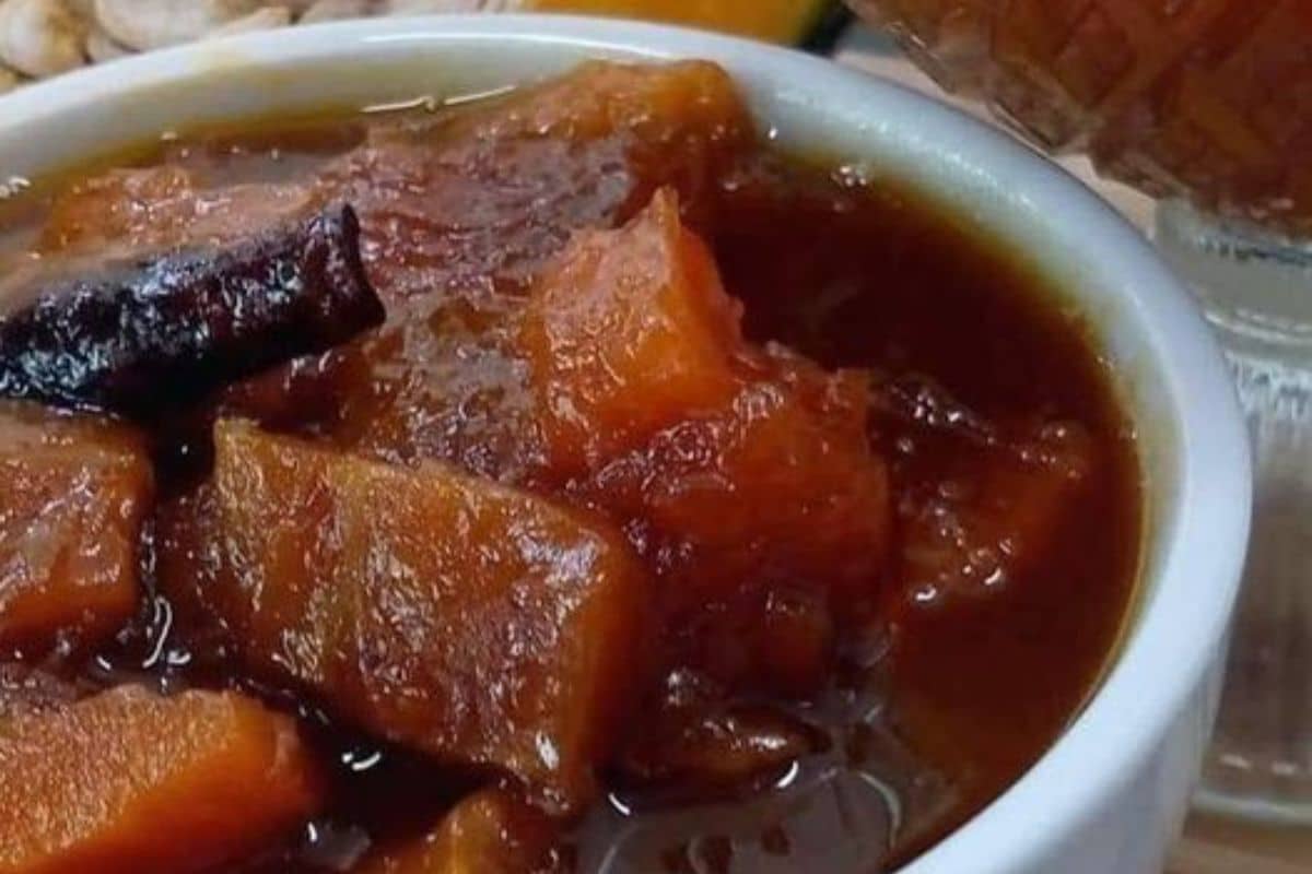 Doce de Abóbora em Calda na Pressão