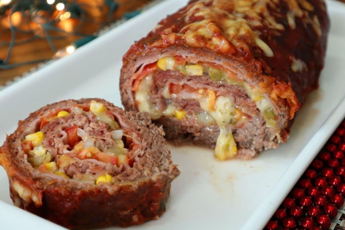 Rocambole de Carne Moída