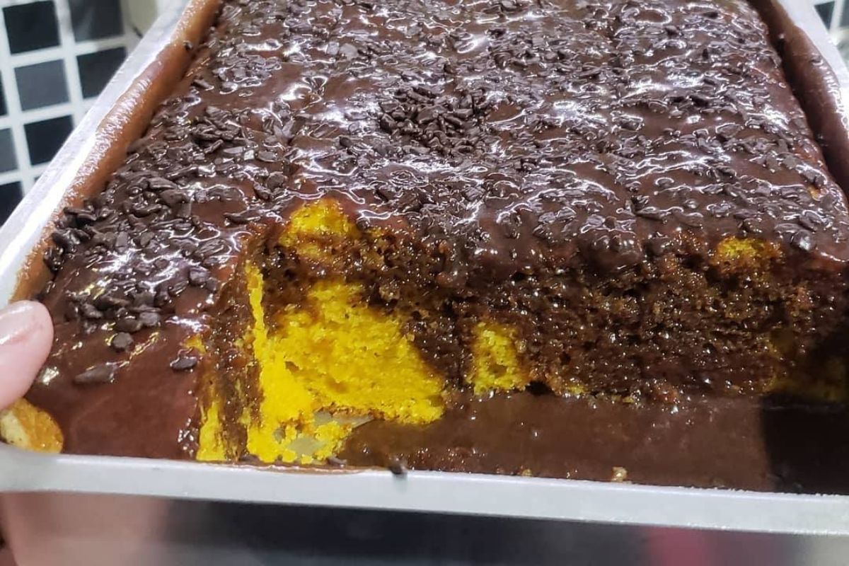 Bolo de Cenoura Maravilhoso