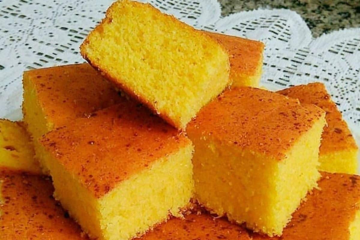 Bolo de Milho Prático Super Fácil