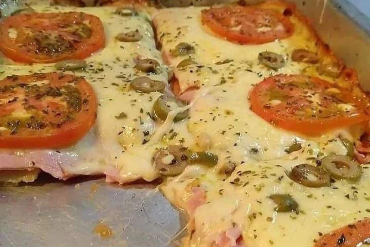 Pizza de Pão de Forma Deliciosa