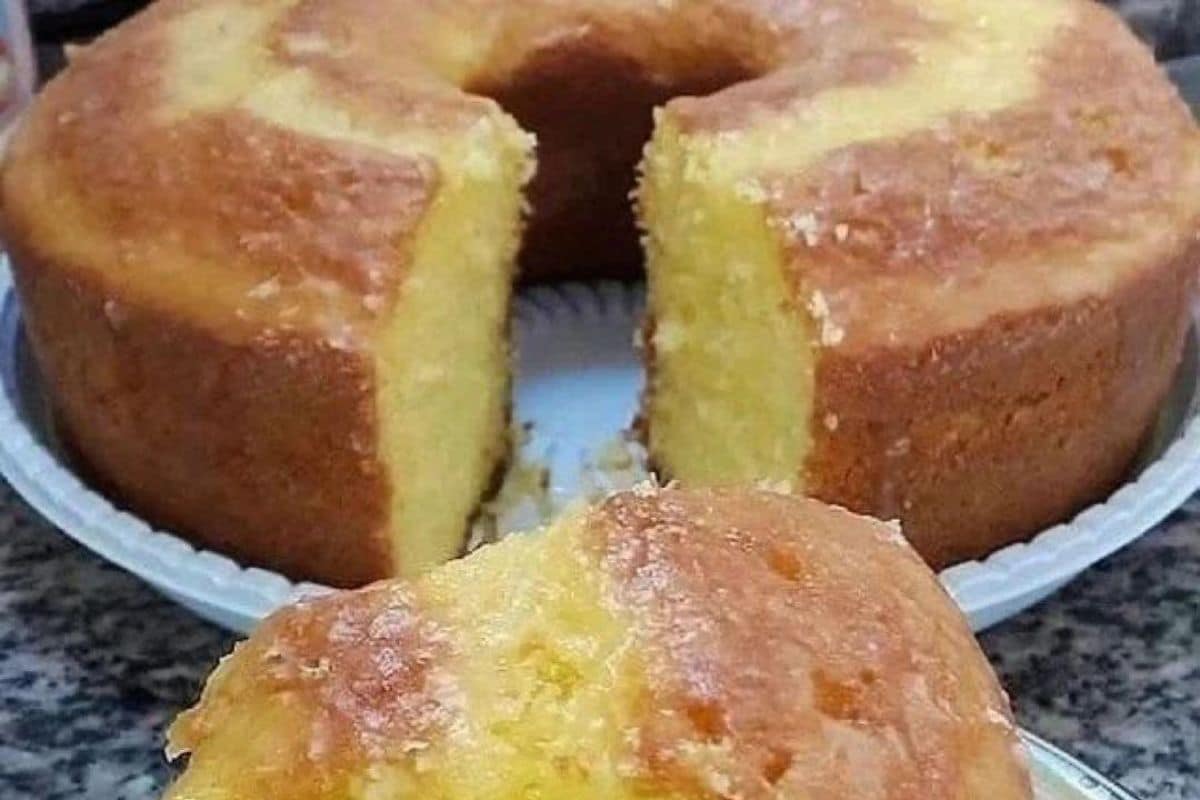 Receita de Bolo de Fubá na Batedeira