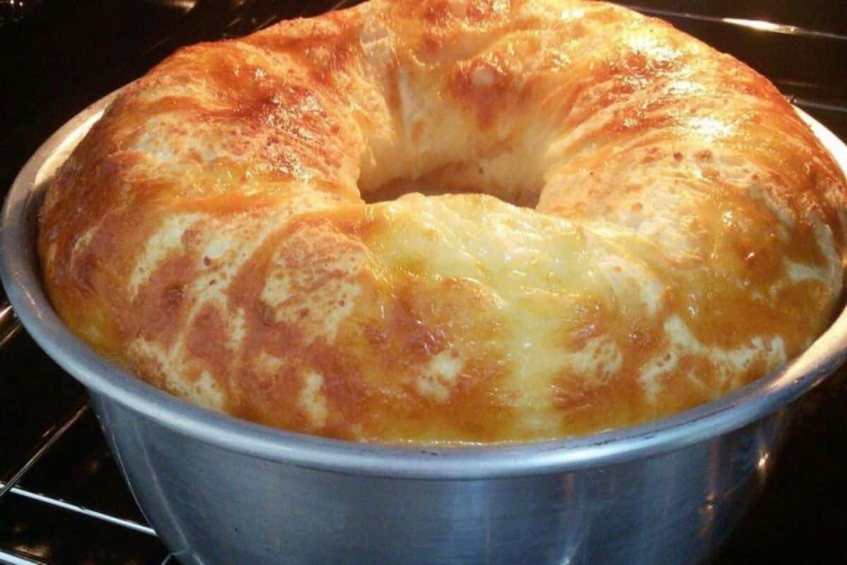 Receita de Bolo de Pão de Queijo Fácil e Saboroso