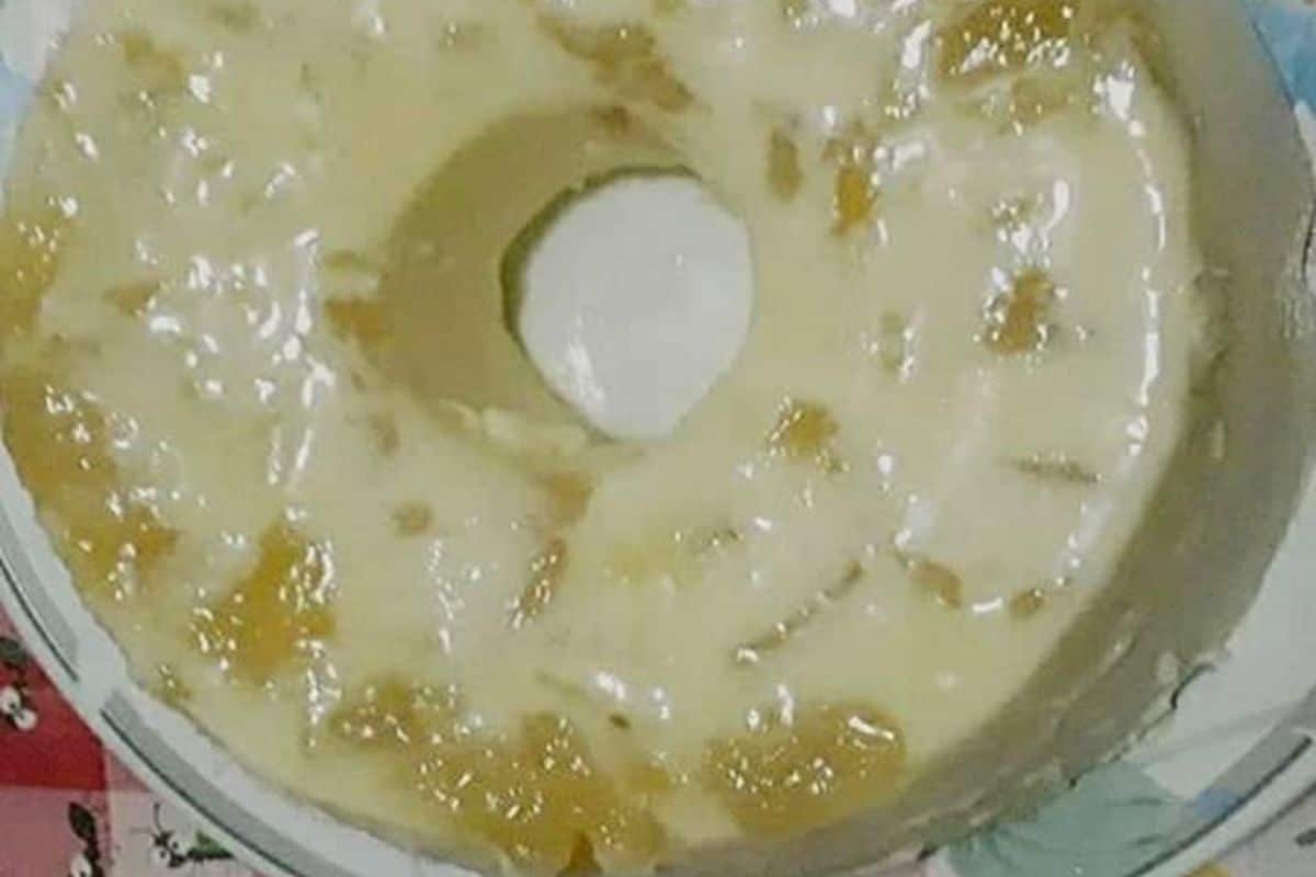 Gelado de Abacaxi Fácil e Gostoso