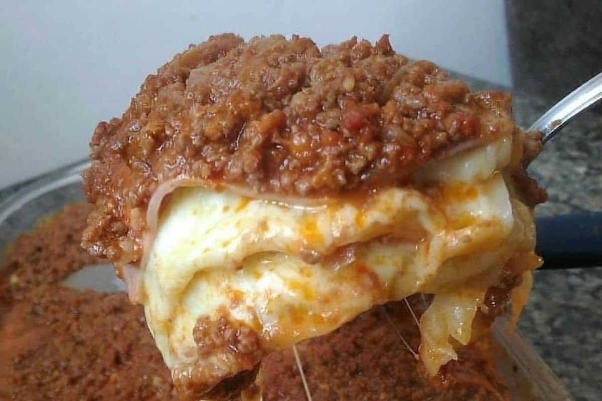 Lasanha de Carne Moída Prática e Saborosa