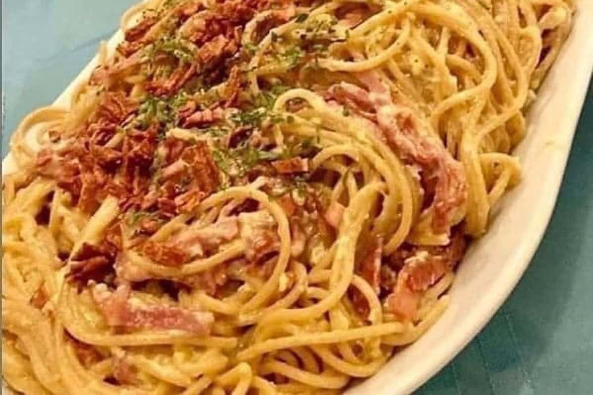 Macarrão a Carbonara