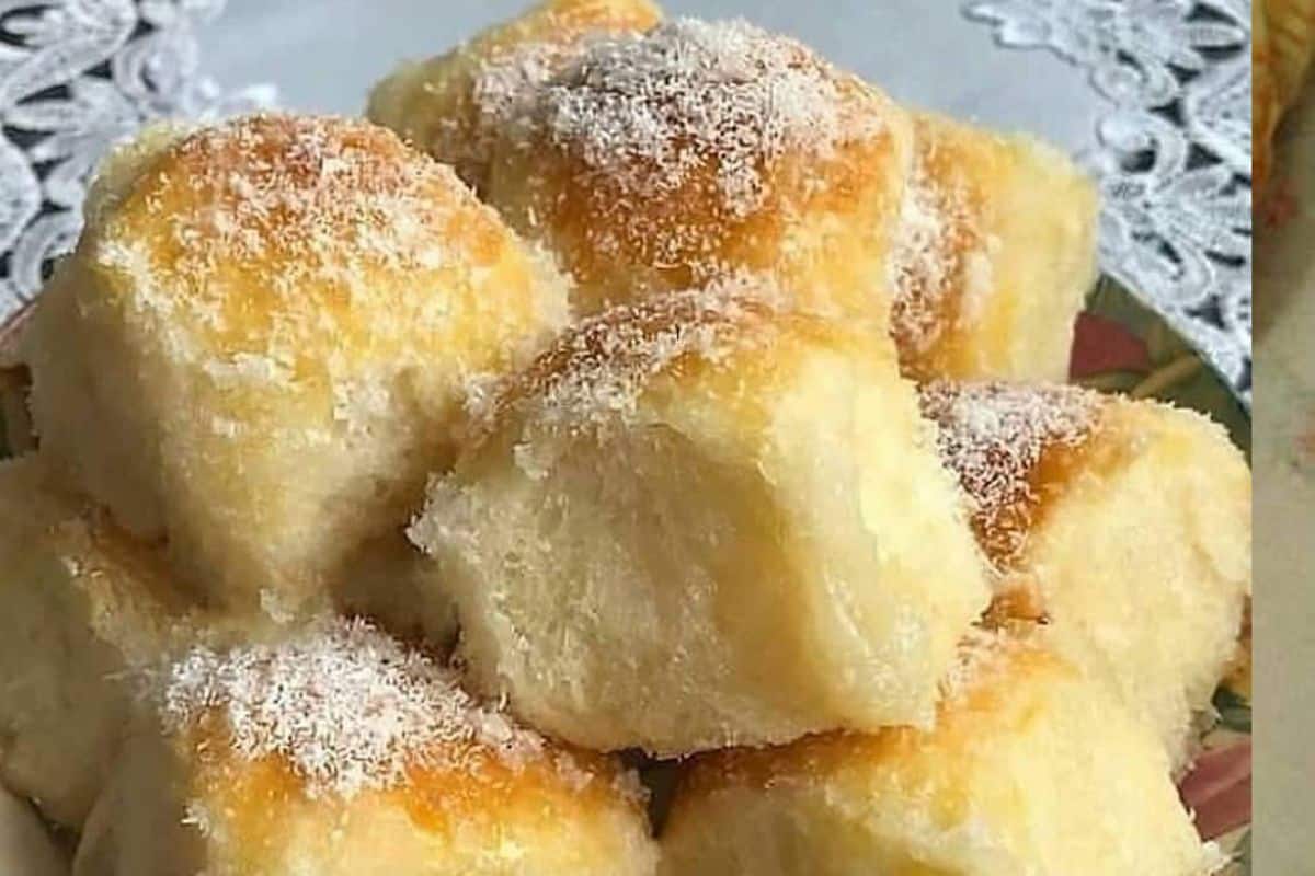 Pão Doce Molhadinho e Fofinho como Nuvem
