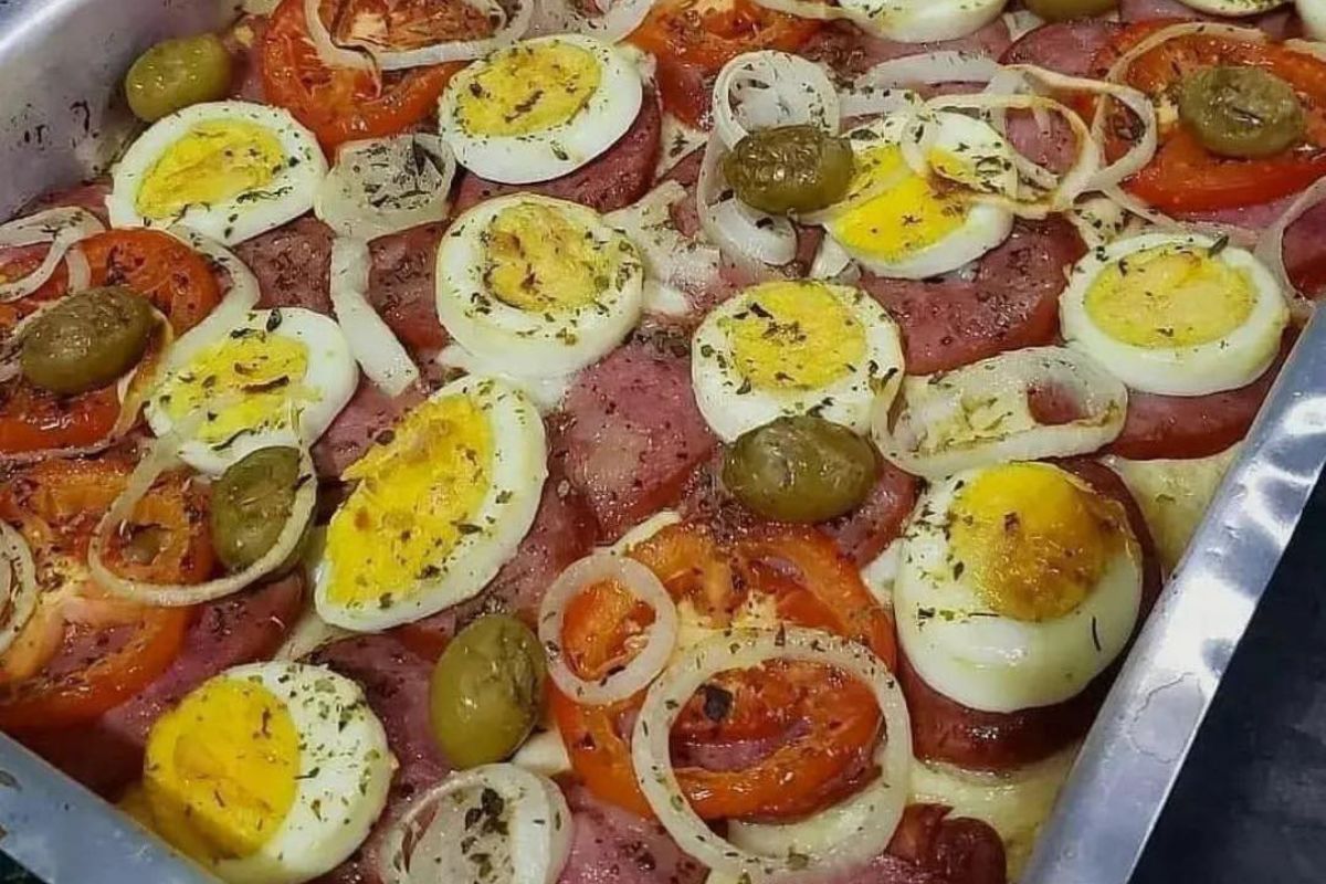 Pizza de Pão de Forma Super Fácil