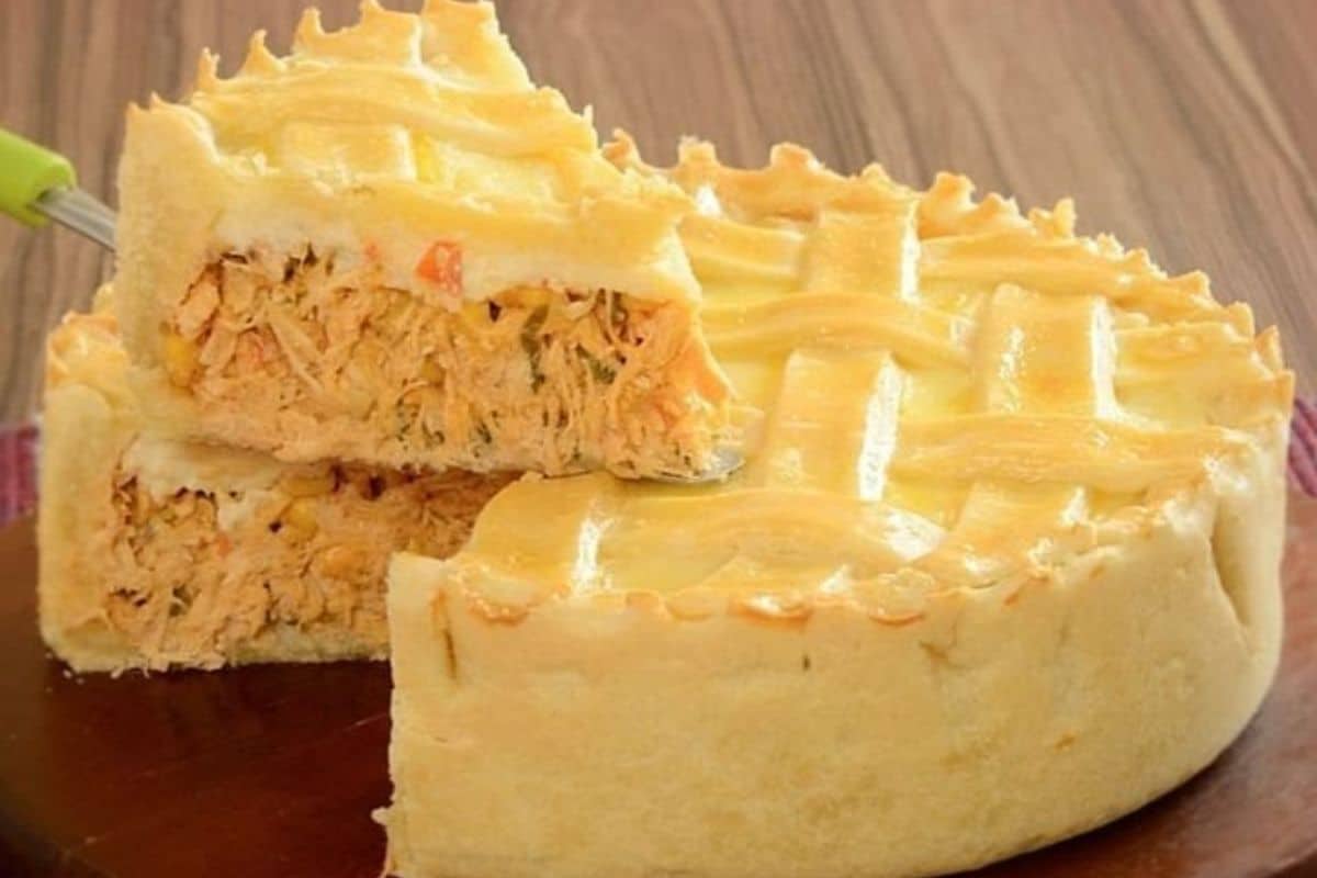 Empadão de Frango com Catupiry Super Prático