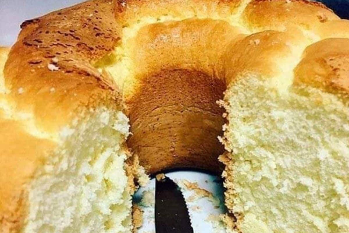 Bolo Fofinho com Apenas 3 Ingredientes