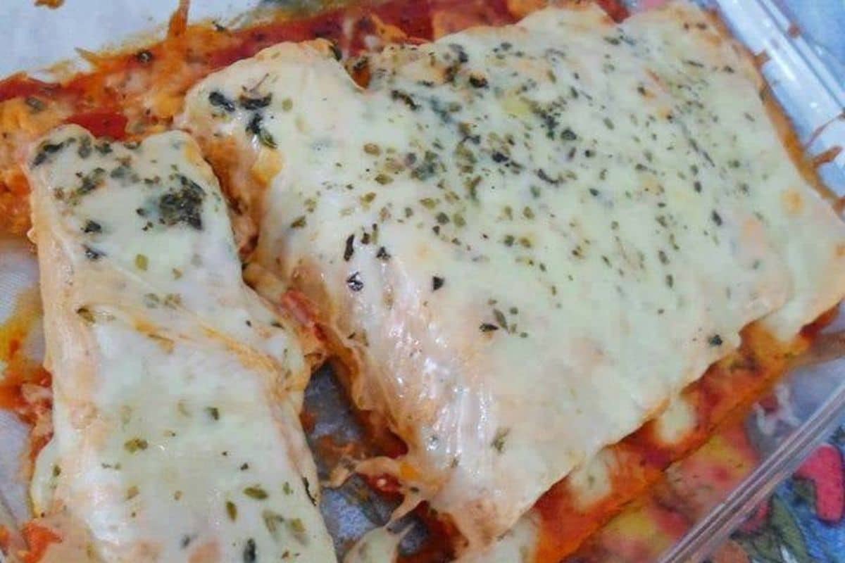 Canelone de Frango