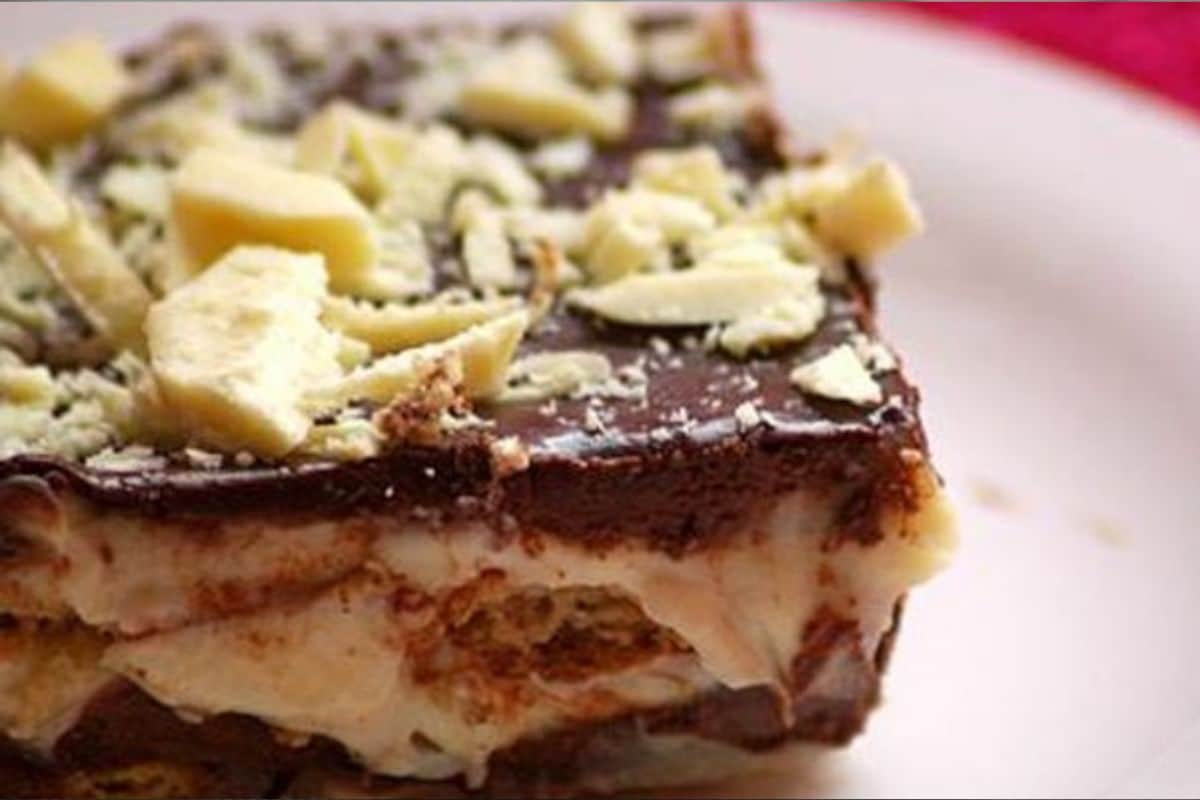 Pavê de Baunilha e Chocolate