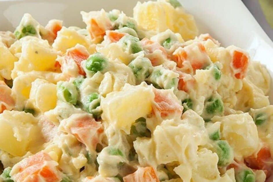 Receita de Salada de Maionese