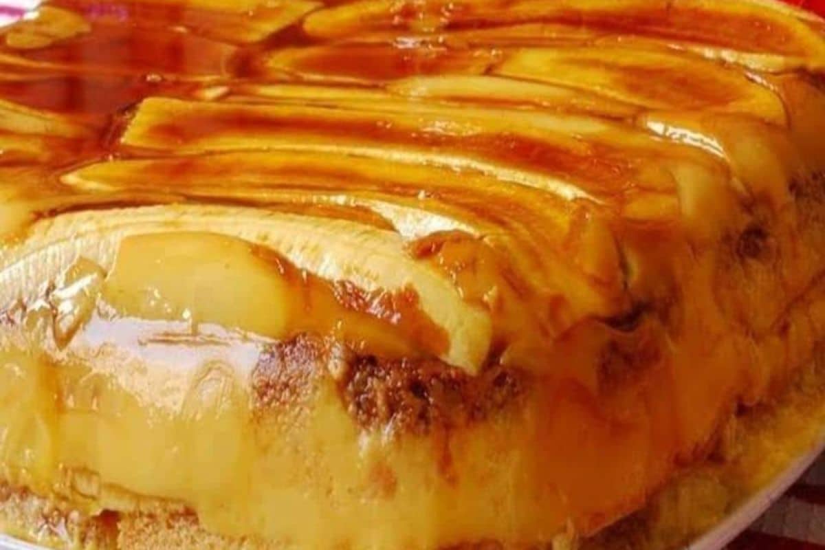 Torta Cremosa de Banana