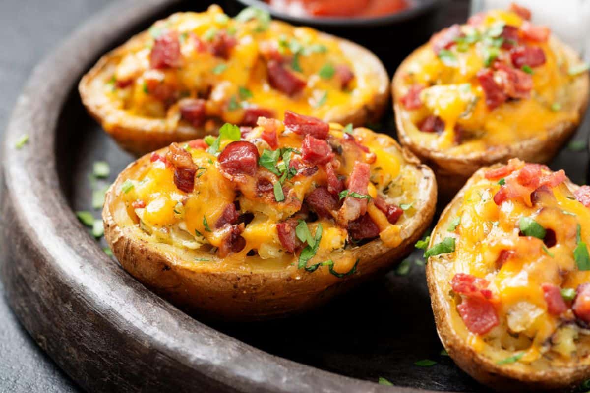 Batata Recheada com Bacon Você Vai Adorar