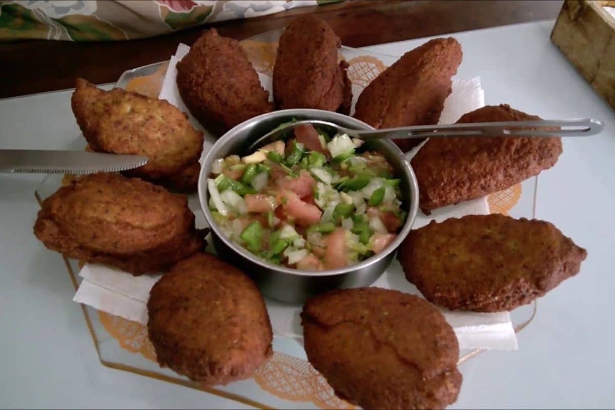 Bolinho Frito de Feijão Fradinho