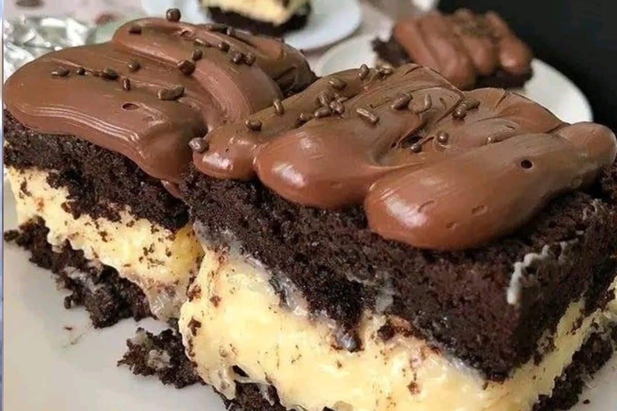 Bolo Gelado de Prestígio Maravilhoso Faz ai Também