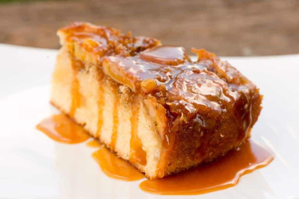 Bolo de Banana Caramelada o Melhor de Todos