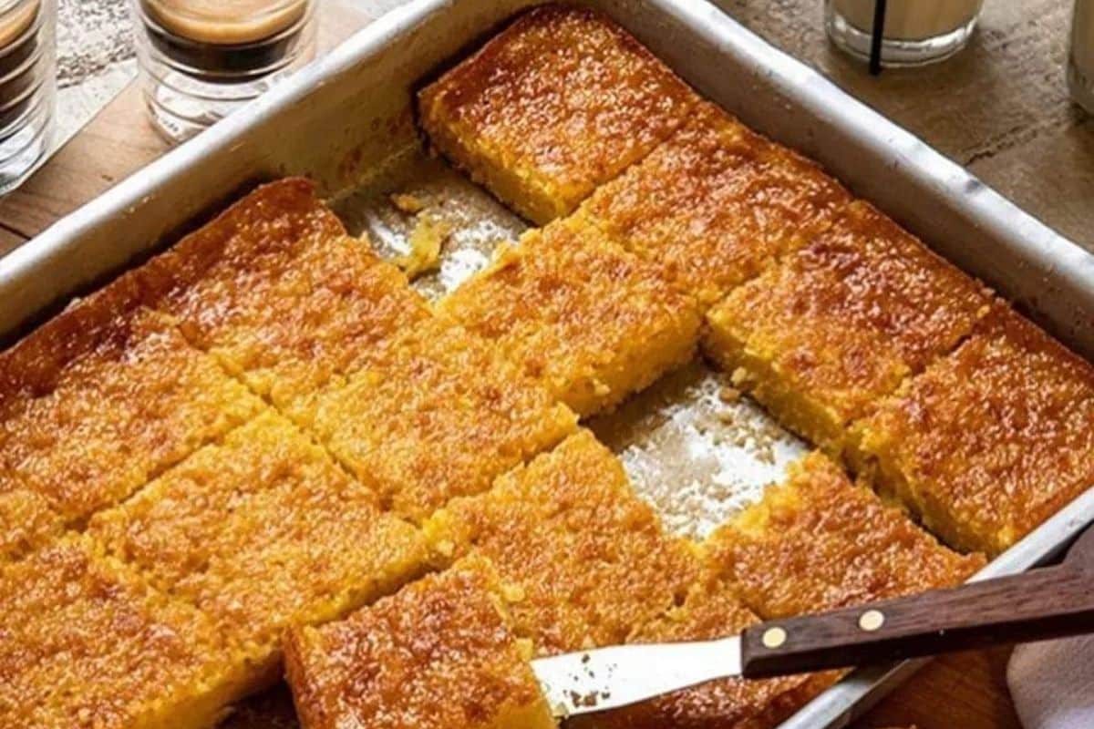 Bolo de Milho Sem Farinha
