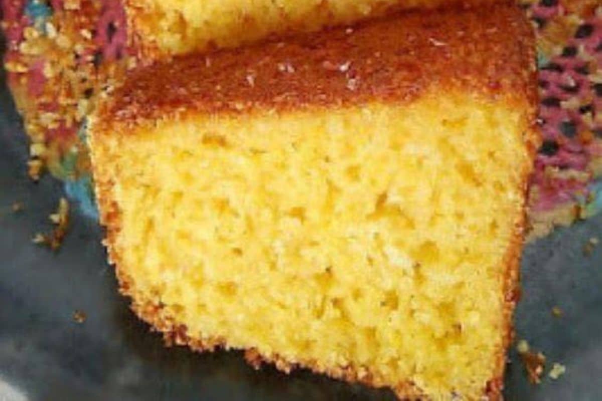 Bolo de Milho Simples e Saboroso