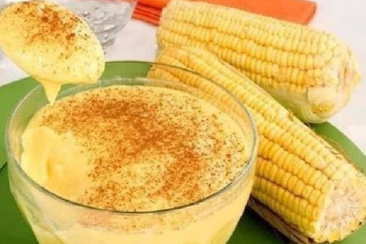 Curau Cremoso de Milho Verde Esse Sim Faz o Maior Sucesso
