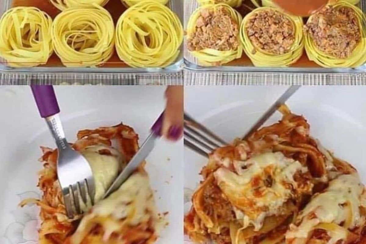 Macarrão Ninho Recheado