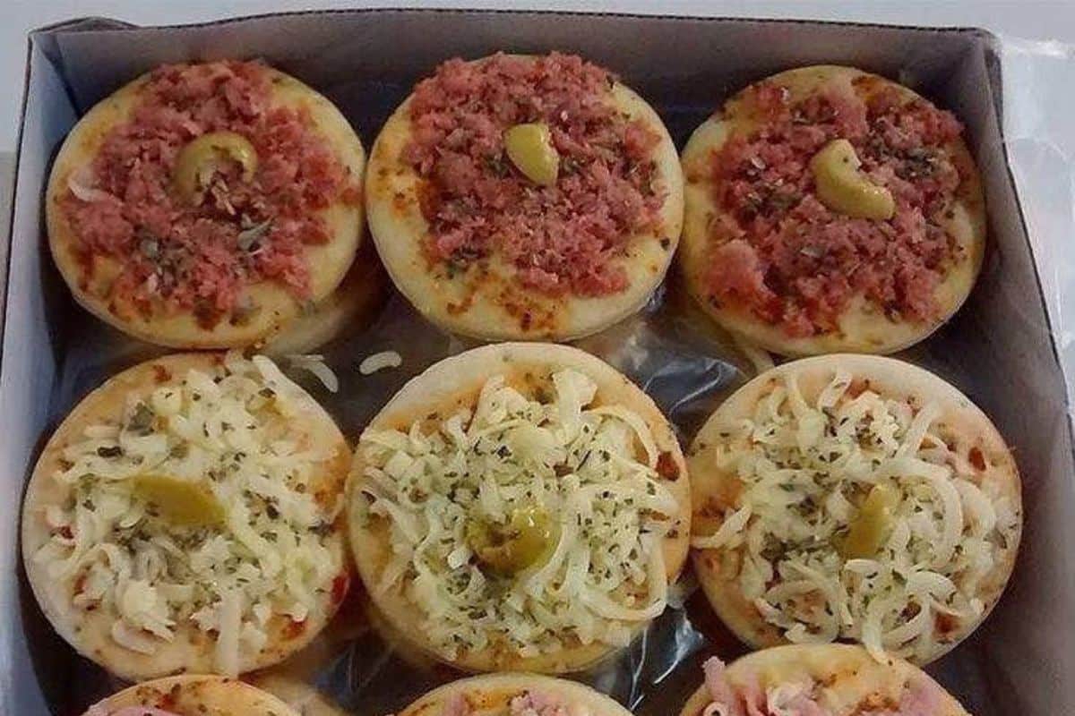 Mini Pizzas Fáceis e Deliciosas