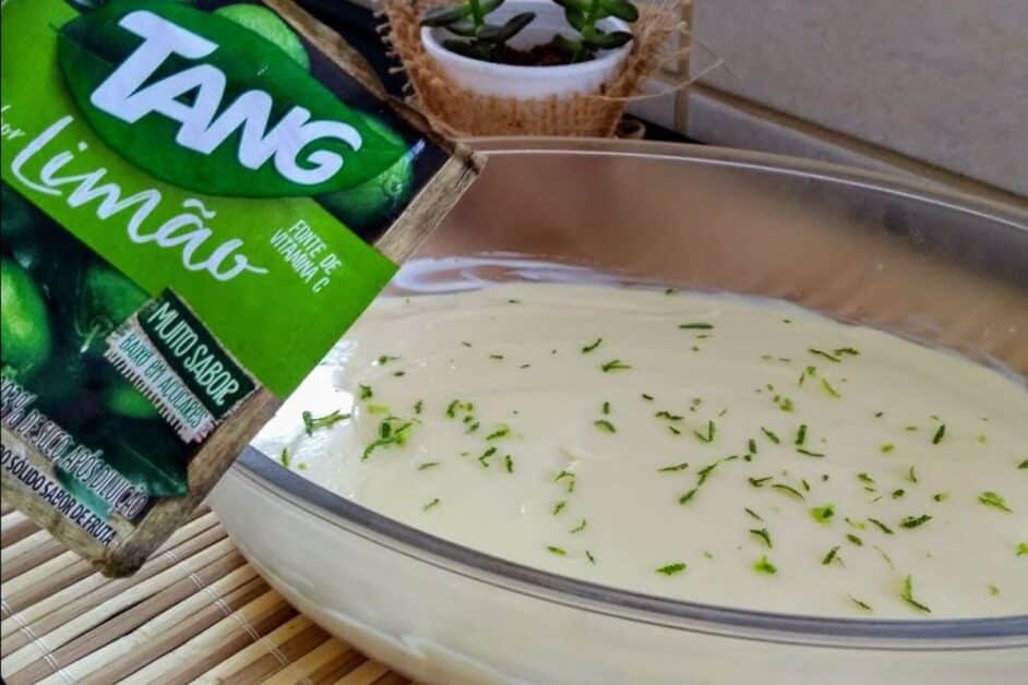 Receita de Mousse de Limão Com Tang