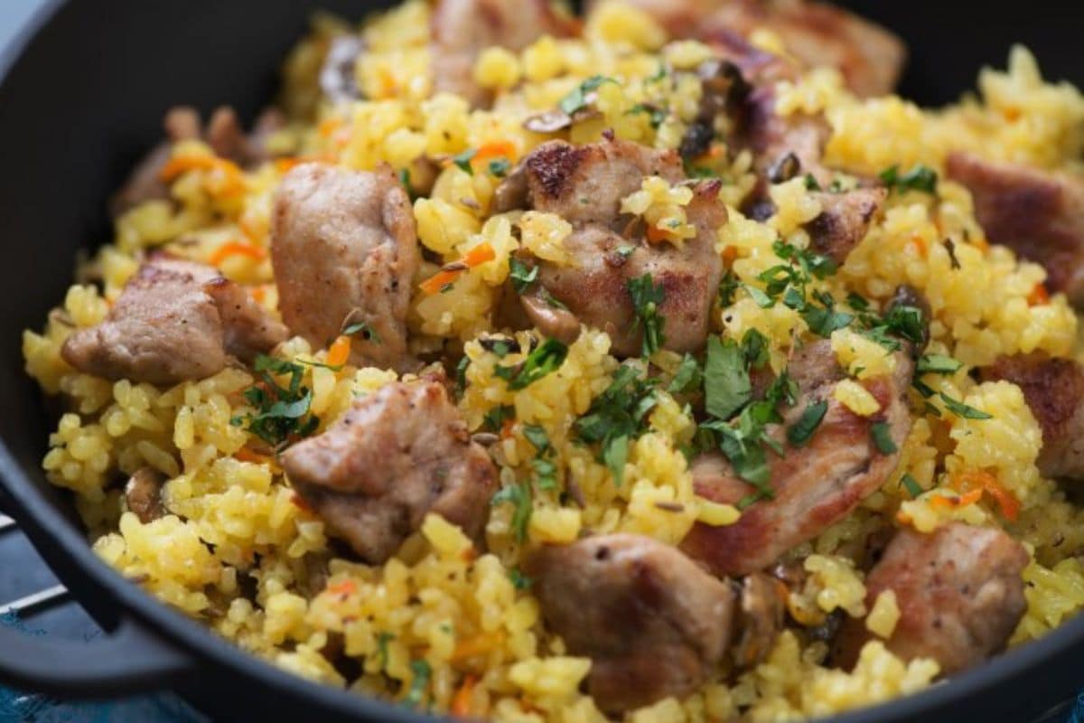 Suan de Porco Com Arroz