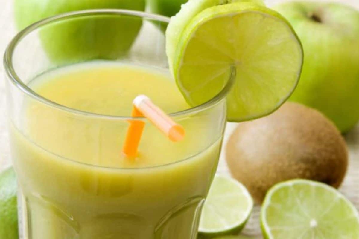 Suco de Inhame com Limão
