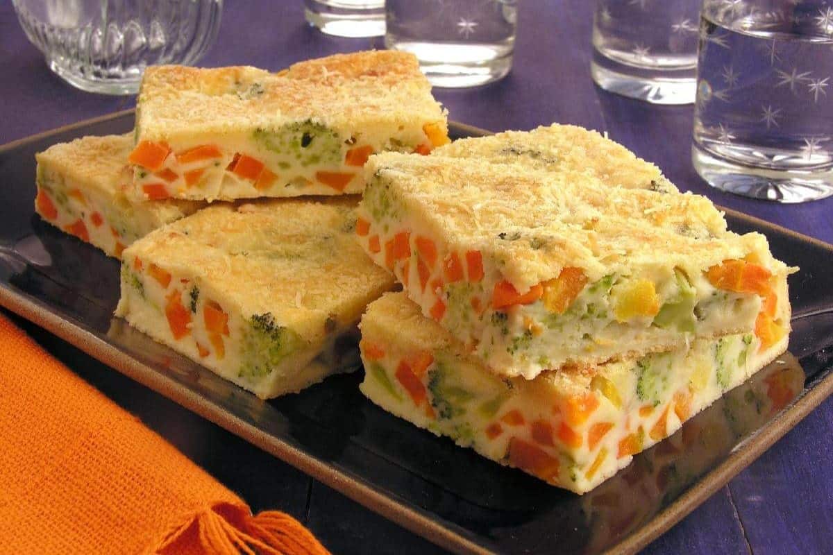 Torta de Legumes com Brócolis Saudável