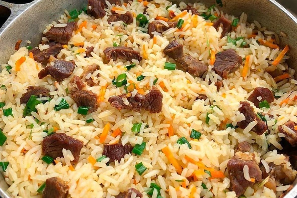 Arroz Com Carne de Sol