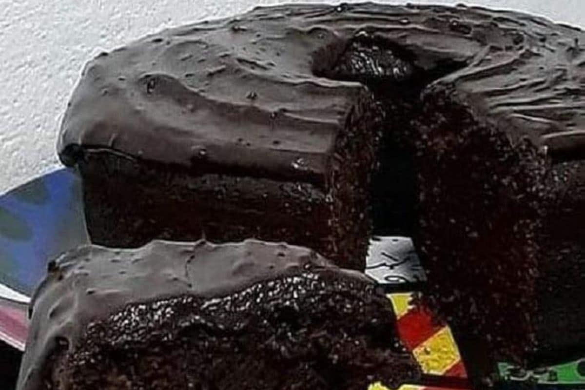 Bolo de Chocolate com Café