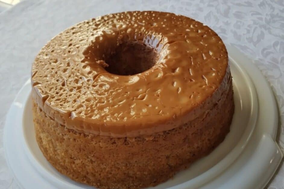 Receita de bolo de churros