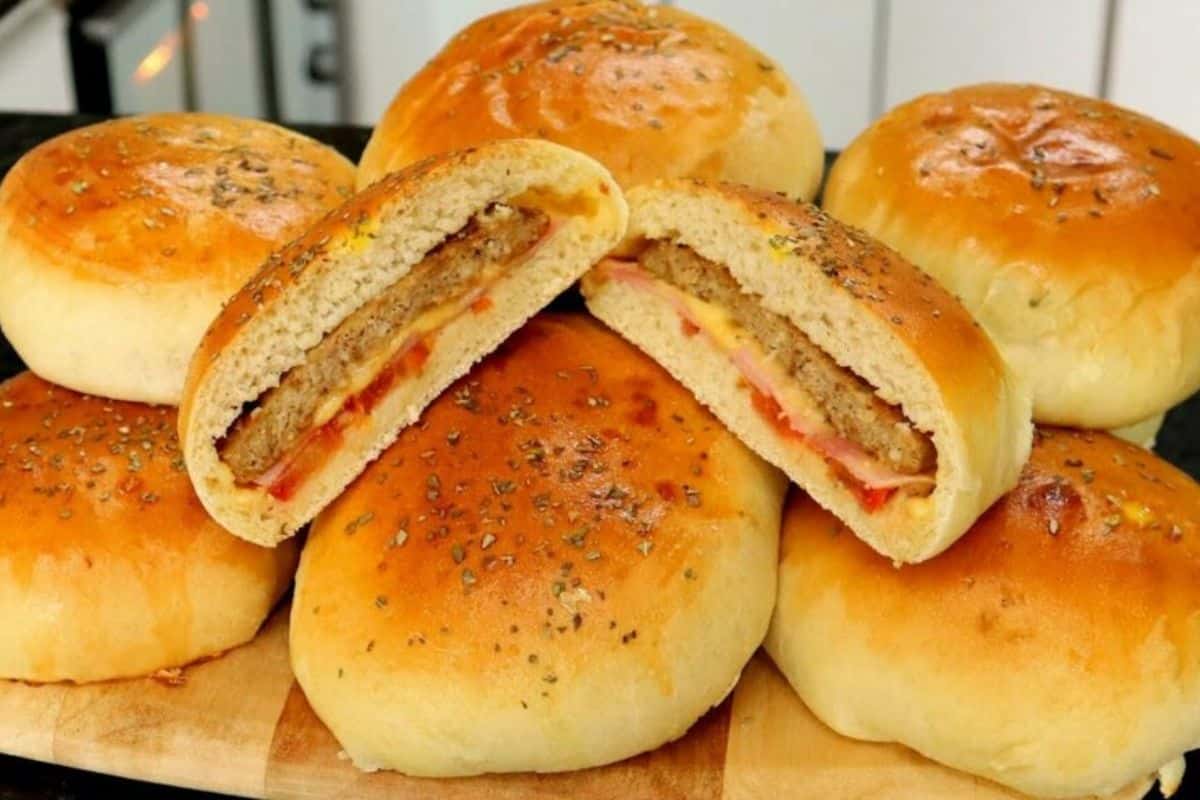 Hambúrguer de Forno Super Delicioso